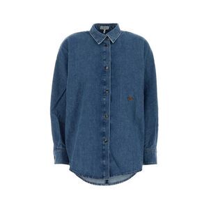 Loewe Women Denim Oversize Shirt